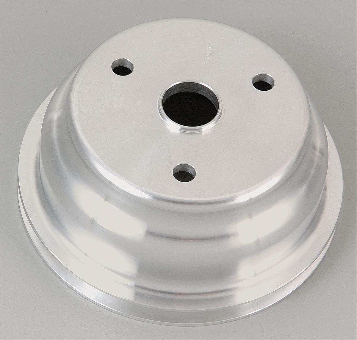 PULLEY CHEV SB LOWER 1 GROOVE ALLOY LWP