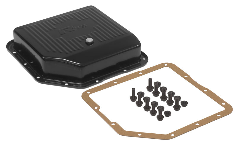 TRANS PAN TH350 STEEL EXTRA CAPACITY BLACK