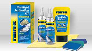 RAIN-X HEADLIGHT RESTORATION KIT