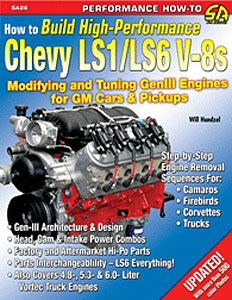 BOOK HOW TO BUILD HIGH PERF CHEV LS1/LS6 ENGINES
