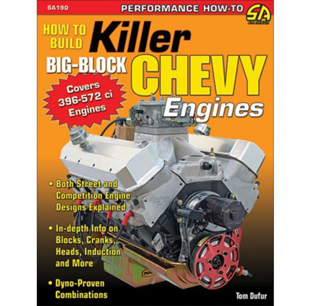 BOOK HOW TO BUILD KILLER BIG BLOCK CHEVY ENGINE