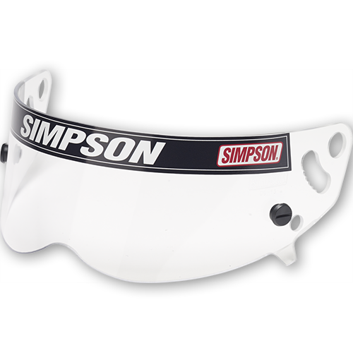 VISOR SIMPSON BANDIT DIAMOND BACK CLEAR