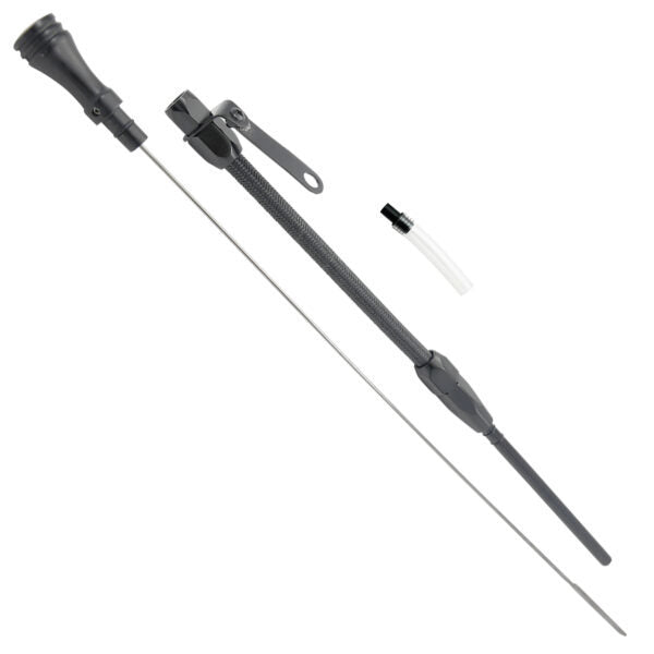 DIPSTICK CHEV SB 80on FLEXIBLE RH DIP BLACK