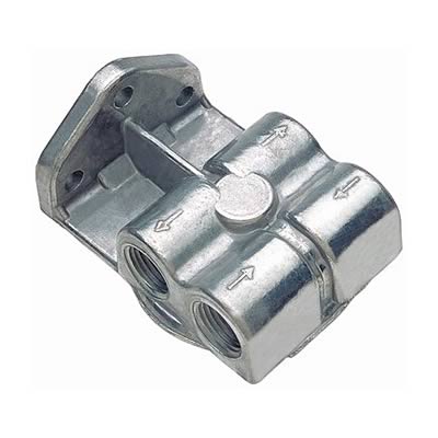 REMOTE OIL FILTER MOUNT FORD HP1 Cast SIDE PORTS