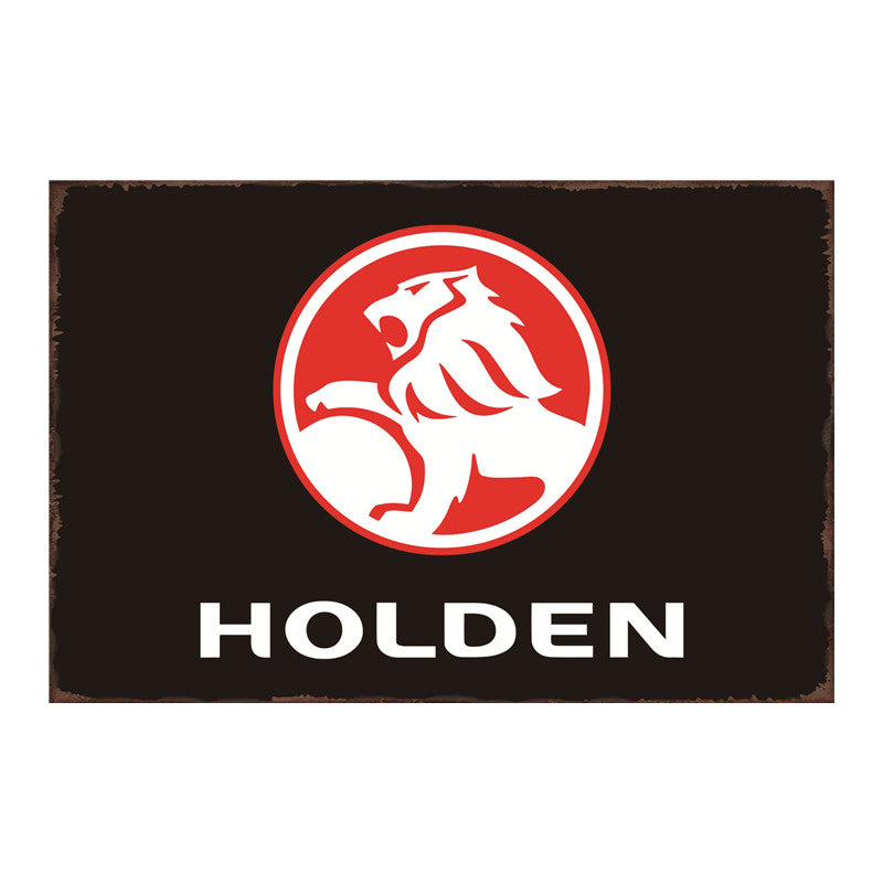 TIN SIGN HOLDEN