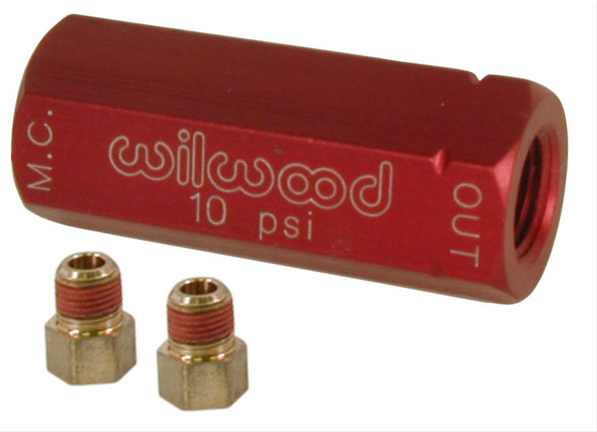 RESIDUAL PRESSURE VALVE 10lb with FITTINGS