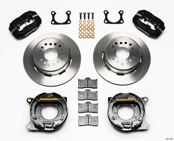 BRAKE KIT FORD 9in BIG BRG 2.36in OFF W/PARKBRAKE