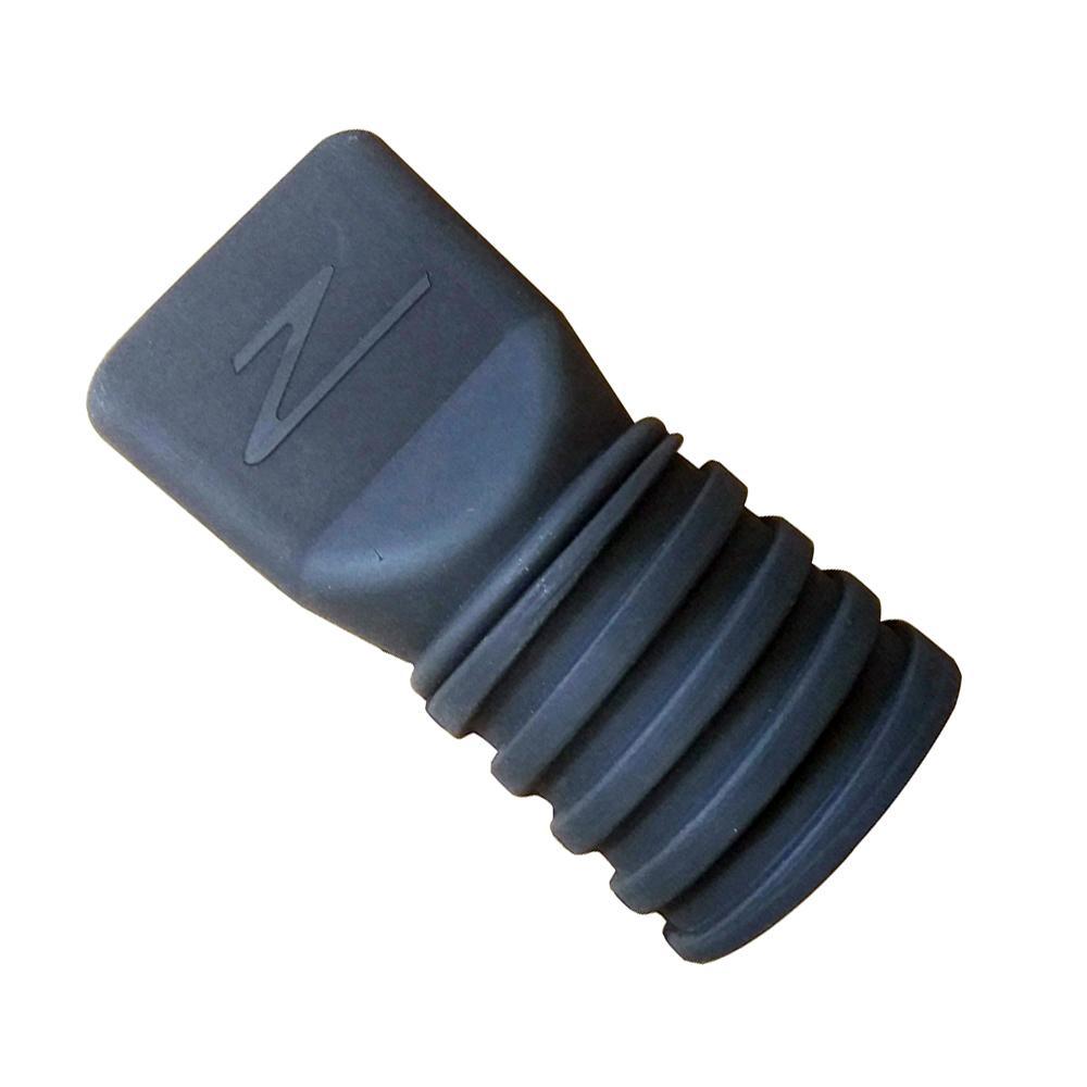 Helmet Air Hose Adapter Low Profile Straight, Rubb