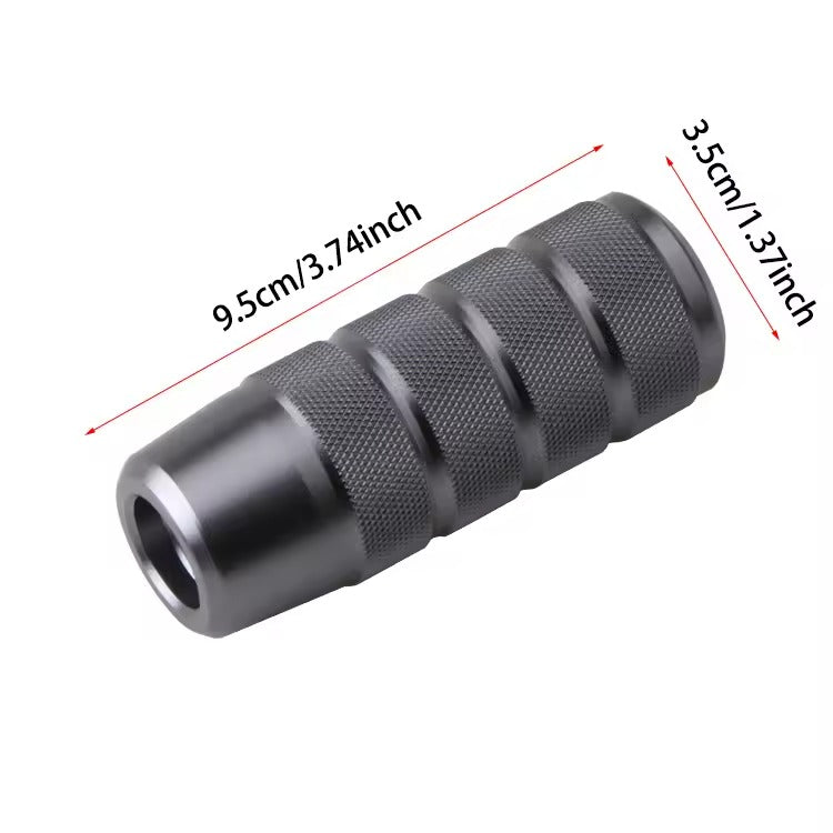 GEAR KNOB ALLOY STRAIGHT LONG TITANIUM