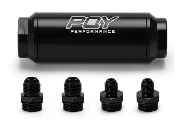 FUEL FILTER -10f ALLOY 100 MICRON STAINLESS E85