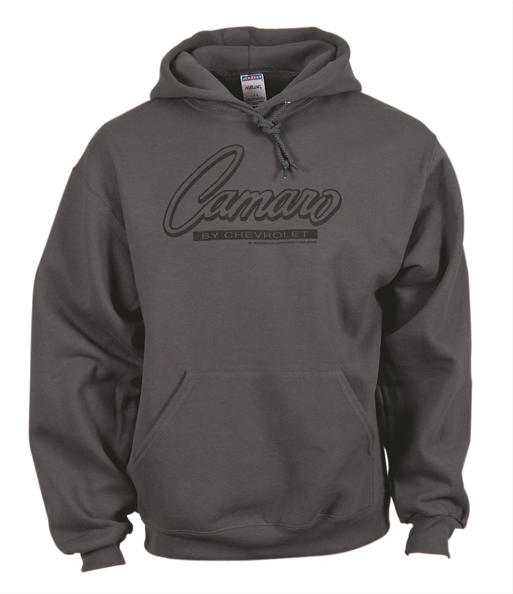 HOODIE CHEVY CAMARO CHARCOAL LARGE