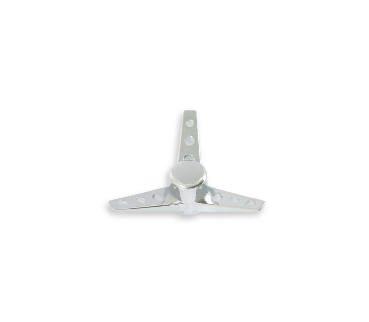 WING NUT CHROME TRI BAR A/C NUT