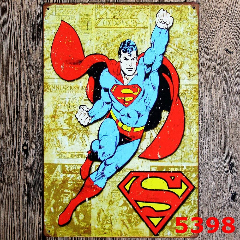 TIN SIGN SUPERMAN