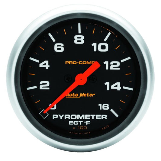 GAUGE PYROMETER2-5/8in 0-1600f PROCOMP