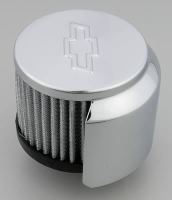 BREATHER PUSH ON BOWTIE FILTER STYLE w/shield