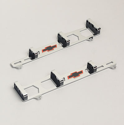 LEAD SEPARATORS LINEAR CHEV BB BOWTIE CHROME