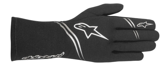 GLOVES TECH 1-START LRG ALPINESTARS BLACK/WHITE