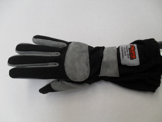 GLOVES 1 LAYER MEDIUM BLACK CHICANE