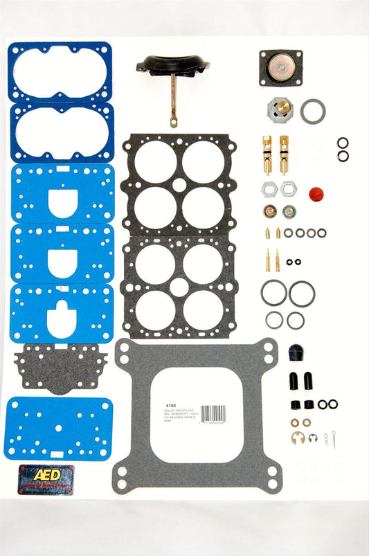 CARB KIT HOLLEY 600-950cfm 4bbl VAC SEC SQ BORE