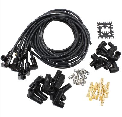 LEAD SET 8.5mm V8 90deg/90deg HEI & STD CERAMIC