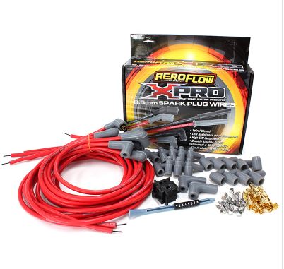 LEAD SET 8.5mm V8 90deg/90deg HEI & STD RED
