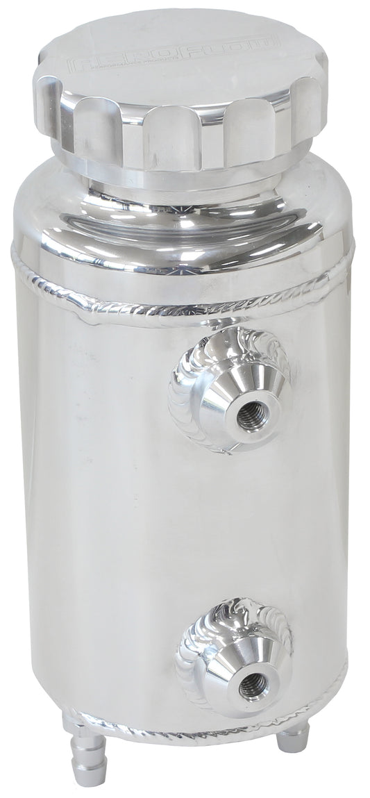 OVERFLOW BOTTLE 8in x 3.5in ALLOY with bolts