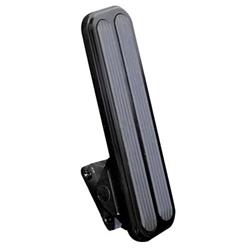PEDAL ACCEL FLOOR MOUNT BILLET ALLOY BLK