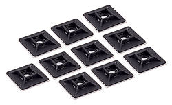 CABLE TIE BASE 1-1/8in x 1-1/8in 10pkt