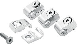 HOSE or WIRE CLAMP ALLOY 1/4in 4PK