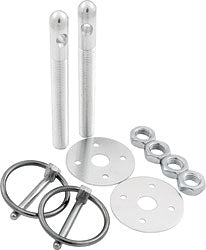 BONNET PINS 3/8in FLIP OVER ALLOY SILVER