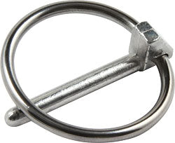 BONNET PIN CLIPS FOLD OVER 3/16in for 3/8 pin 2pk
