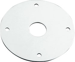 BONNET PIN SCUFF PLATES for 1/2in pin ALLOY (pk4)