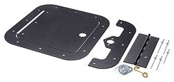 ACCESS PANEL KIT 6in x 6in ALLOY BLACK