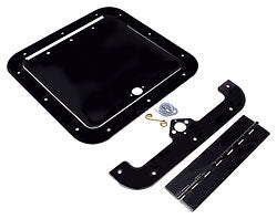 ACCESS PANEL KIT 8in x 8in ALLOY BLACK