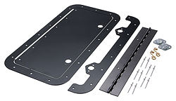 ACCESS PANEL KIT 6in x 14in ALLOY BLACK