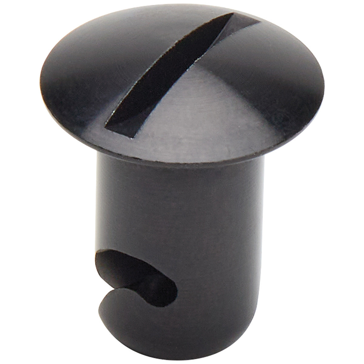 DZUS DOME HEAD 7/16 .400in LONG PKT10 ALLOY BLACK