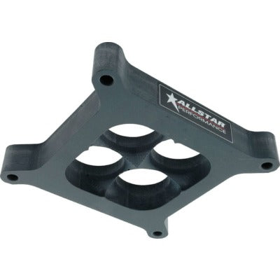 CARB SPACER SQ BORE 1in TAPERED PHENOLIC NO STREET