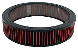 AIR FILTER 14in x 3in K&N type HEAVY DUTY