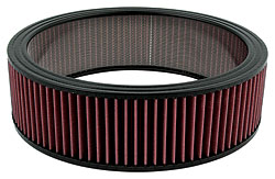 AIR FILTER 14in x 4in K&N type HEAVY DUTY
