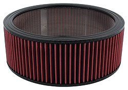 AIR FILTER 14in x 5in K&N type HEAVY DUTY