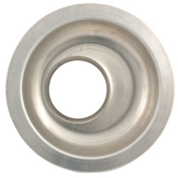 AIR CLEANER BASE 14in ALLOY 1-1/2in DROP OFFSET