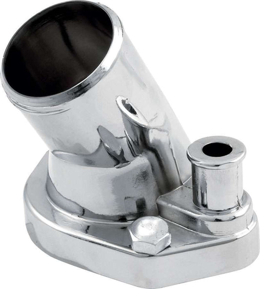 WATER NECK FORD 289-351w 45deg ALLOY/CHROME