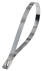 CABLE TIES STAINLESS STEEL 7-1/2in LONG PKT8