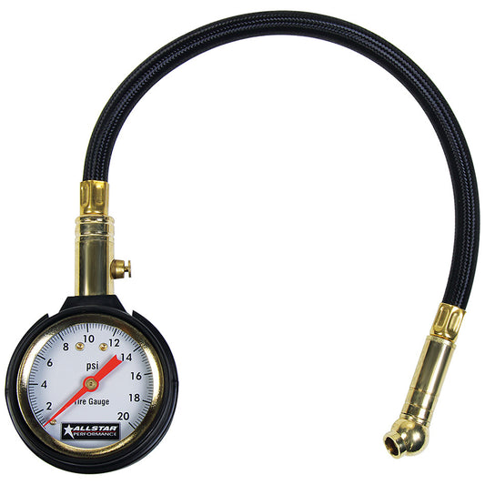 TYRE PRESSURE GAUGE 0-20psi 2in