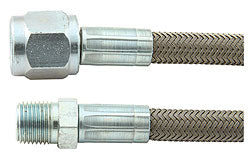 BRAIDED LINE -4 24in straight to 1/8npt for gauge