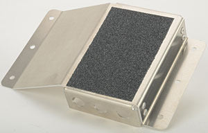 HEEL RISER 1-1/2 inch ALLOY with GRIP TAPE