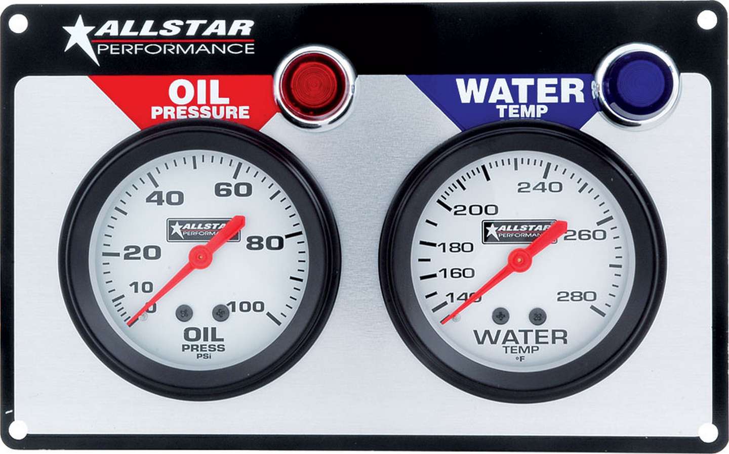 GAUGE PANEL 2 ALLSTAR 2-5/8in OP/WT