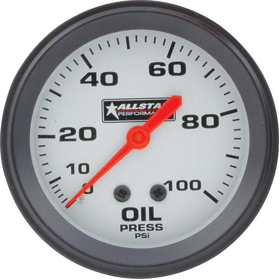 GAUGE OIL PRESSURE 2-5/8in 0-100psi ALLSTAR