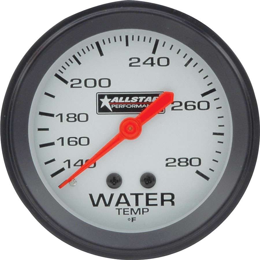 GAUGE WATER TEMP 2-5/8 140-280f ALLSTAR