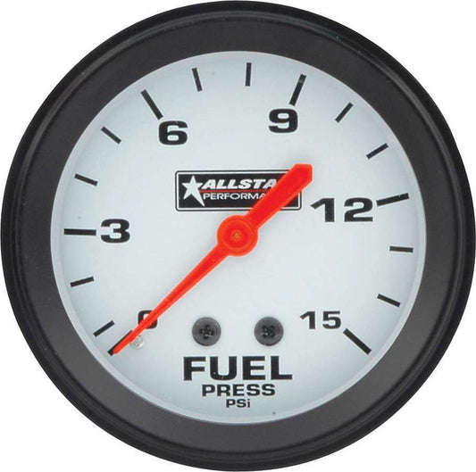 GAUGE FUEL PRESS 2-5/8in 0-15psi 1/8npt